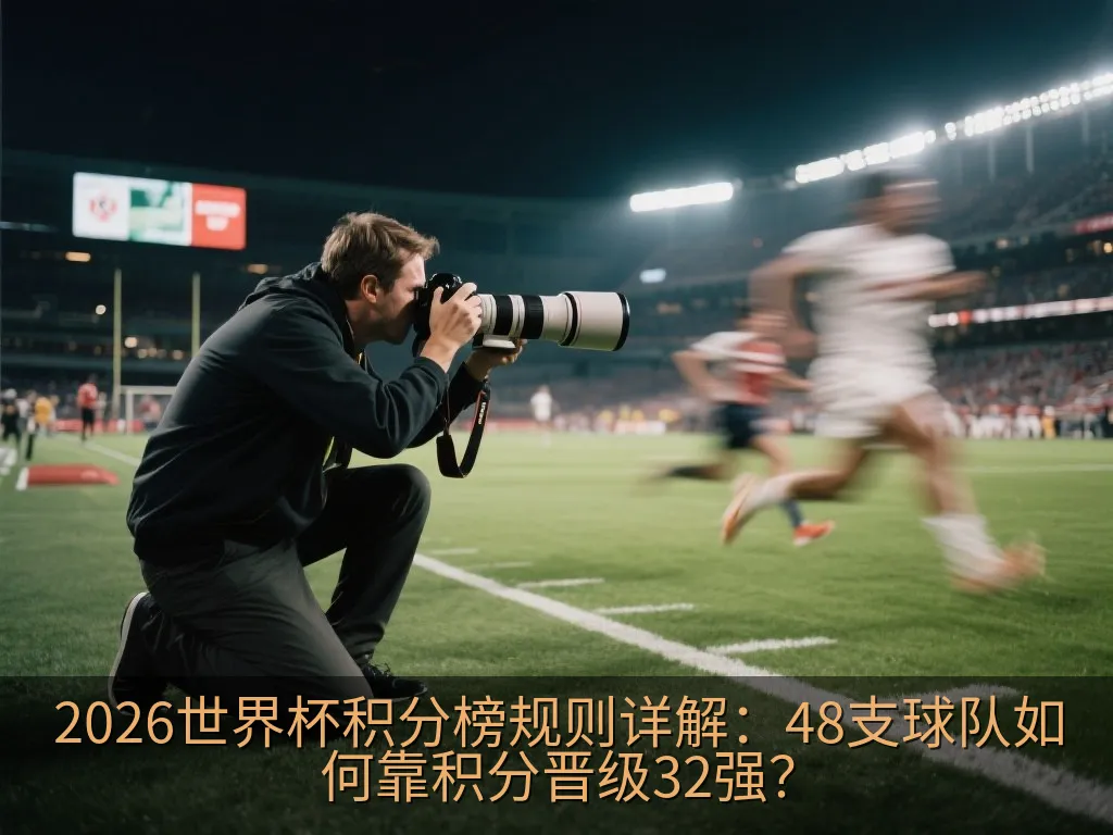 2026世界杯积分榜规则详解：48支球队如何靠积分晋级32强？